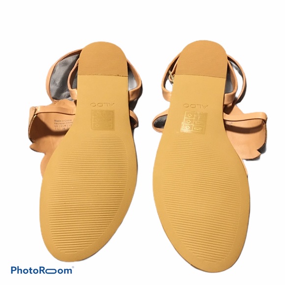 Aldo Flat Flower Sandals - Size 7.5 - Picture 3 of 3